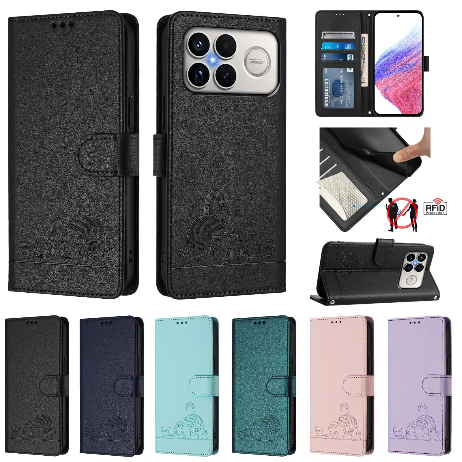 Anti-Theft Leather …