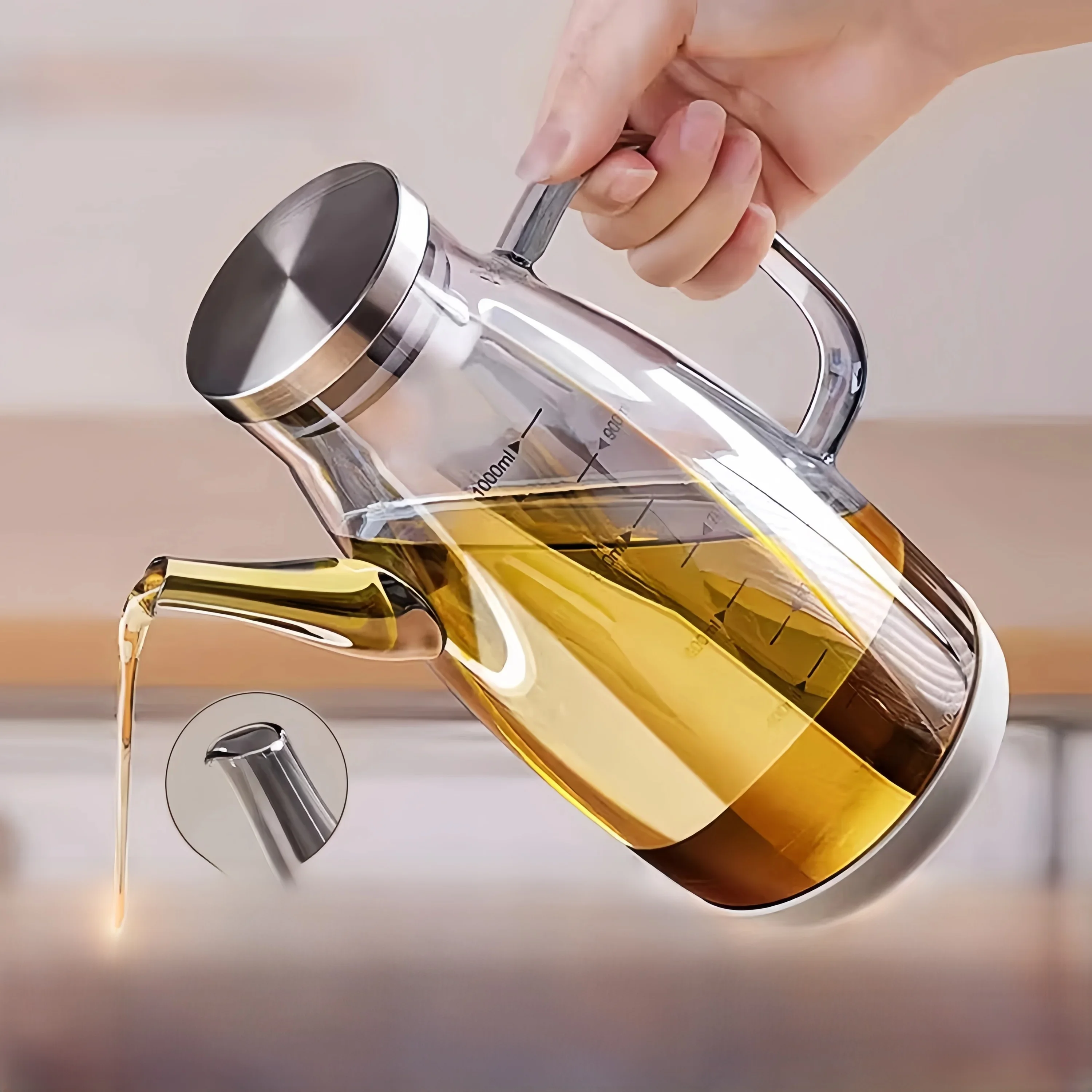 food-grade-glass-oil-bottle-kitchen-household-use-high-borosilicate-stainless-steel-new-model-eagle-nose-oil-tank