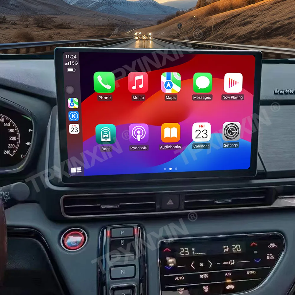 13.3' For Honda Odyssey 2022-2024 Car Android Multimedia Player GPS Navigation Radio Stereo Head Unit Climate Touch Panel Contro