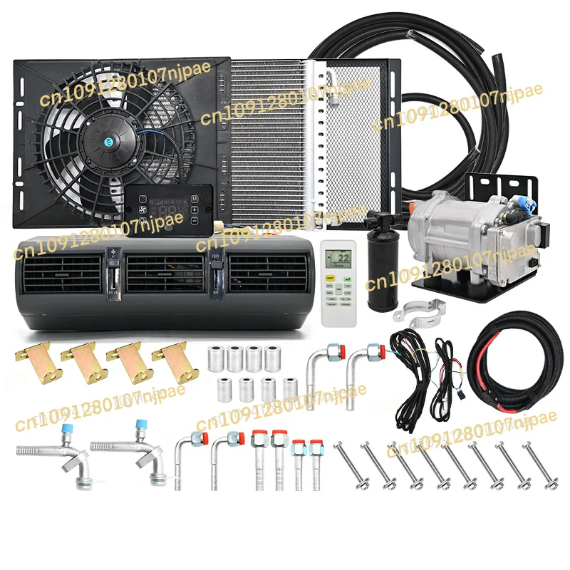 

12V/24V 405 heat /cool Universal Electric Car Air Conditioning with System – Perfect Climate Control for Trucks & Camping Cars