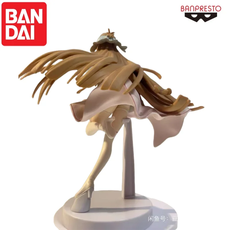 Bandai em estoque original banpresto yuuki asuna boneca nova caixa figura de ação animação periféricos anime personagens garagem