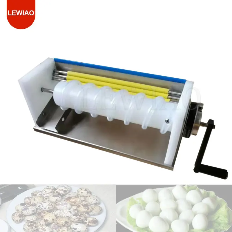 

Egg Huller Manual Household Portable Hand Roll Quail Egg Peeler Manual Quail Egg Peeler Sheller