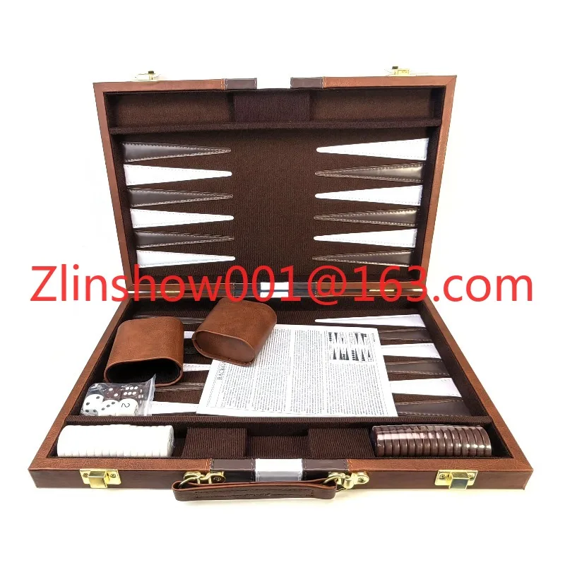 High Quality Custom Dices Checkers Luxury Backgammon Sets Colorful Backgammon for Chess Games