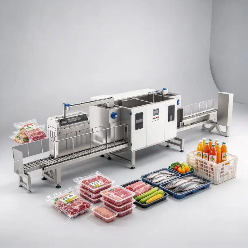 High Pressure Pasteurization Machine PLC HPP Sterilization Machine Adjustable Capacity for Fruit Pulp Processing