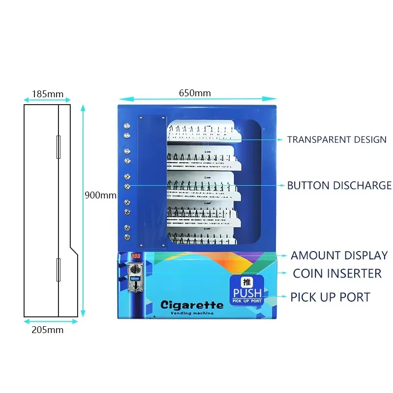 Commercial MINI Cigarette Vending Machine for Retail Items Coin-Operated Wall Mounted Drink Snack Vending Machine for Vapes - AliExpress Commercial MINI Cigarette Vending Machine for Retail Items Coin-Operated Wall Mounted Drink Snack Vending Machine for Vapes - AliExpress