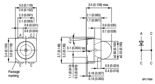 CL-201IR-X-TU 1210 Side Infrared Emission 950nm Original Genuine Product