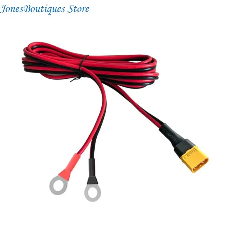 0.5/1/2/3/5/10m Two-wire cable for battery posts, model packs, and field W8KE