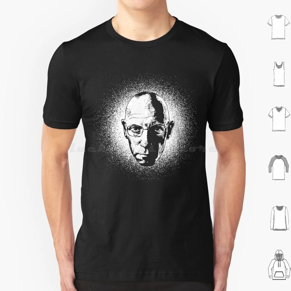 Michel Foucault Portrait Shine-Philosophy Gift T Shirt Men Women Kids 6xl Discourse Michel Foucault Portrait Liberal