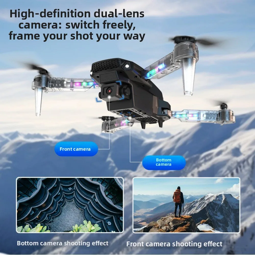 E88D E99D Mini Lighting Version Single/Dual HD Altitude Hold Foldable Quadcopter 4K HD Camera WiFi FPV Wide-Angle