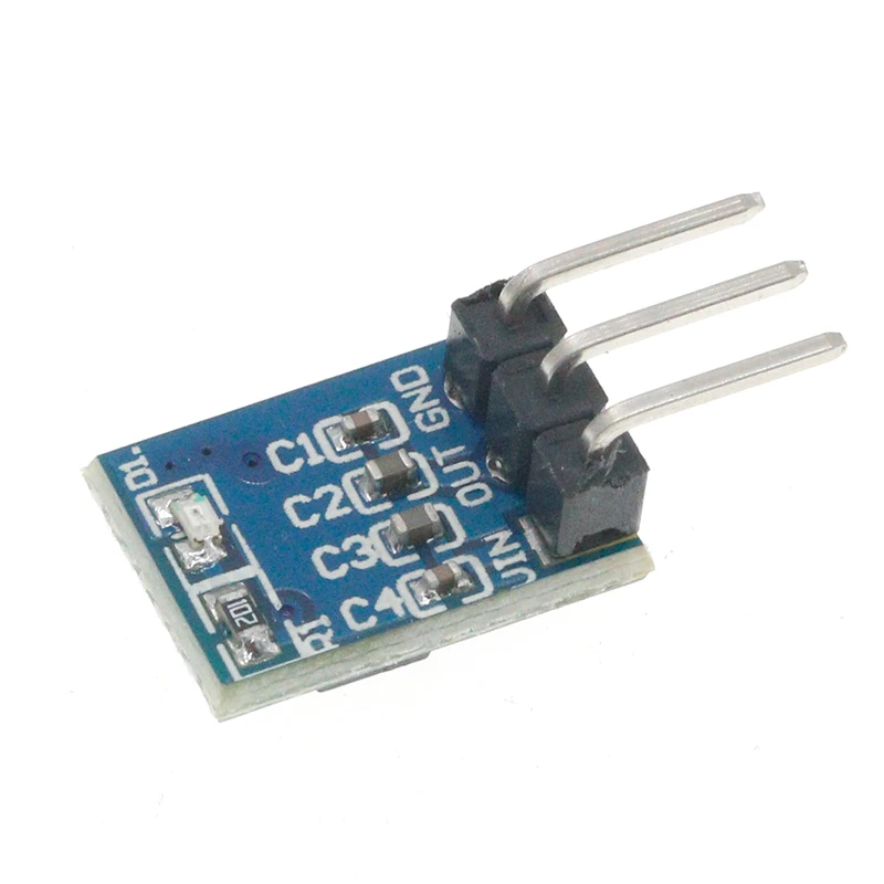 10 шт./лот DC 5V до 3,3 V понижающий модуль питания AMS1117-3.3 LDO 800MA