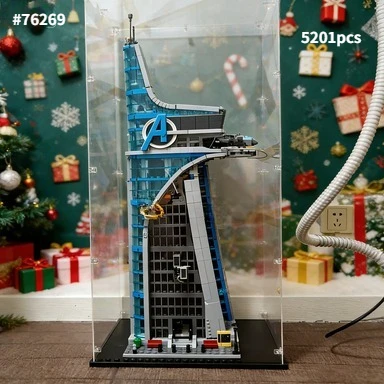 

Наборы модульных строительных блоков Battle Tower, совместимые с деталями Lego, подходят для рождественских подарков 76269