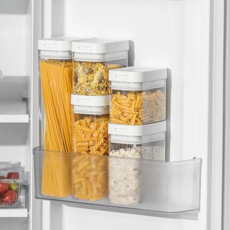 Storage Box Organizer Box Kitchenware Food Container Tupper Fridge Organiser Kitchens Accessories Kitchen Storage Containers Jar