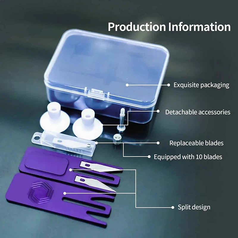 

Car Vinyl Film Cutting Tool Multifunctional Window Film Cutter Safety Scissors For Vinyl Wraps And Handmade Paper