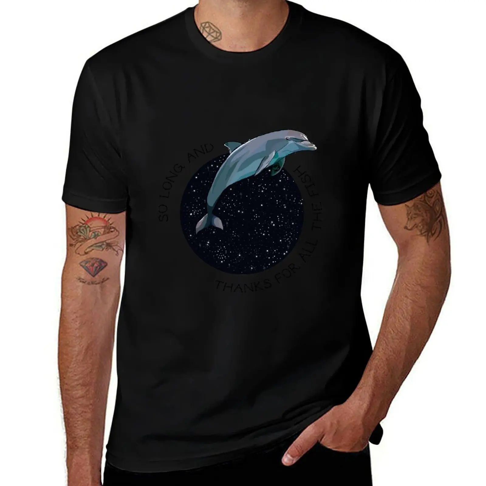 

The Hitchhikers Guide to the Galaxy T-Shirt t shirts with prints t shirt man plain printed t shirts for man T-Shirt