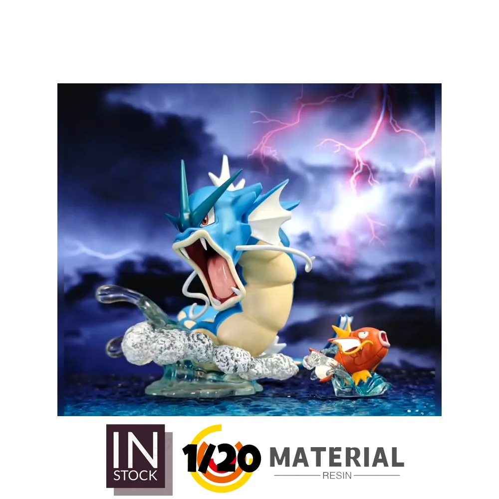 [In Stock] 1/20 Resin Figure [BQG] - Magikarp & Gyarados