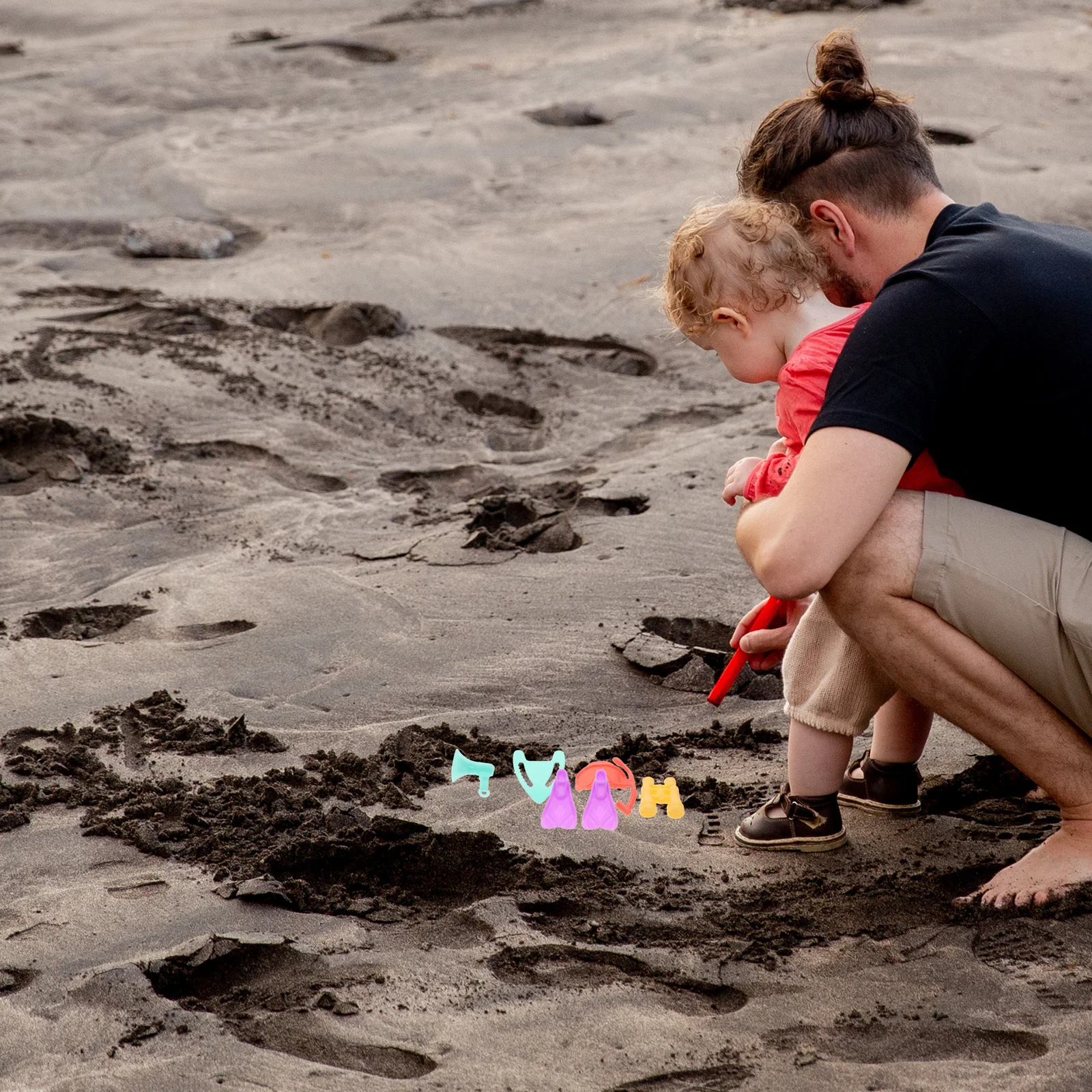 

6Sets Mini Diving Gear Accessories Imaginative Pool Party Snorkeling Set Small Diving Tools Beach Rescue Supplies