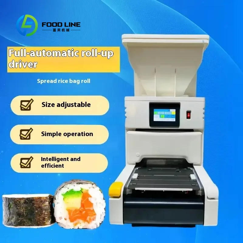 customized sushi maki rolling machine nori rice sheet producer easy operation for cafeteria sushi processing kitchen