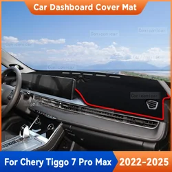 For Chery TIGGO 7 PRO Max 2023 2024 Car Dashboard Cover Mat Sun Shade Pad Carpet Mat Anti-UV Accessories Protective MATS