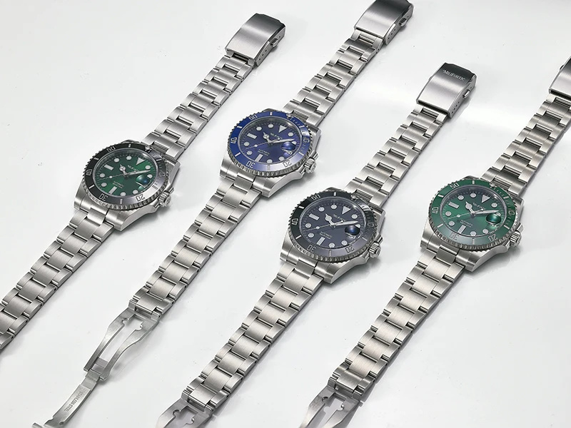 Milifortic D100 Herren Automatik Klassische Taucheruhr 40mm Saphirglas Leuchtend 200M Wasserdicht Wochenend-Abenteuerbegleiter Alltag – Detail 1