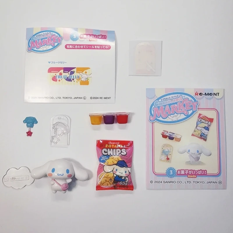 

Re-Ment Cinnamoroll супермаркет миниатюрная сцена слепая коробка Коллекционная модель игрушки шикарный модный подарок на день рождения коллекционные предметы