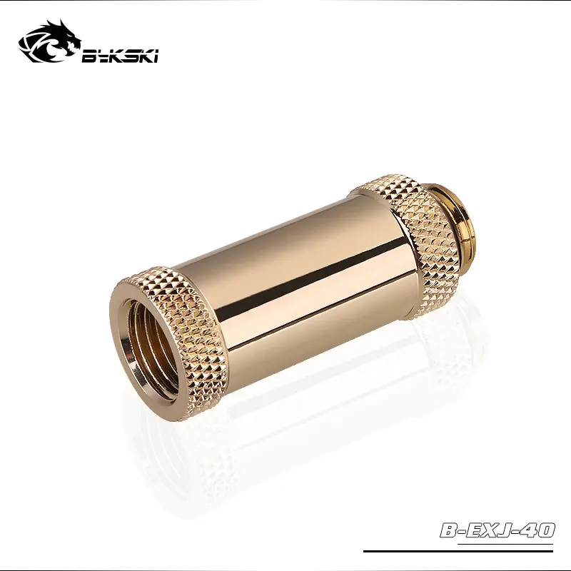 BYKSKI G1/4 "(تمديد 40 مللي متر) واجهة أنثى إلى ذكر موضوع مستقيم لرسو السفن مقعد أنبوب م إلى F إطالة 40 مللي متر تركيب الملحقات