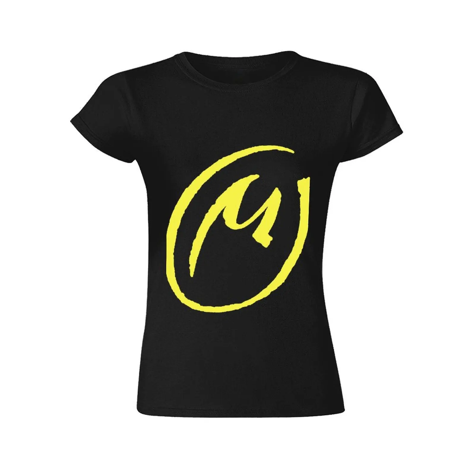 The Yellow 'M' (La marque Jaune) T-Shirt tees plus sizes lady clothes Women clothing