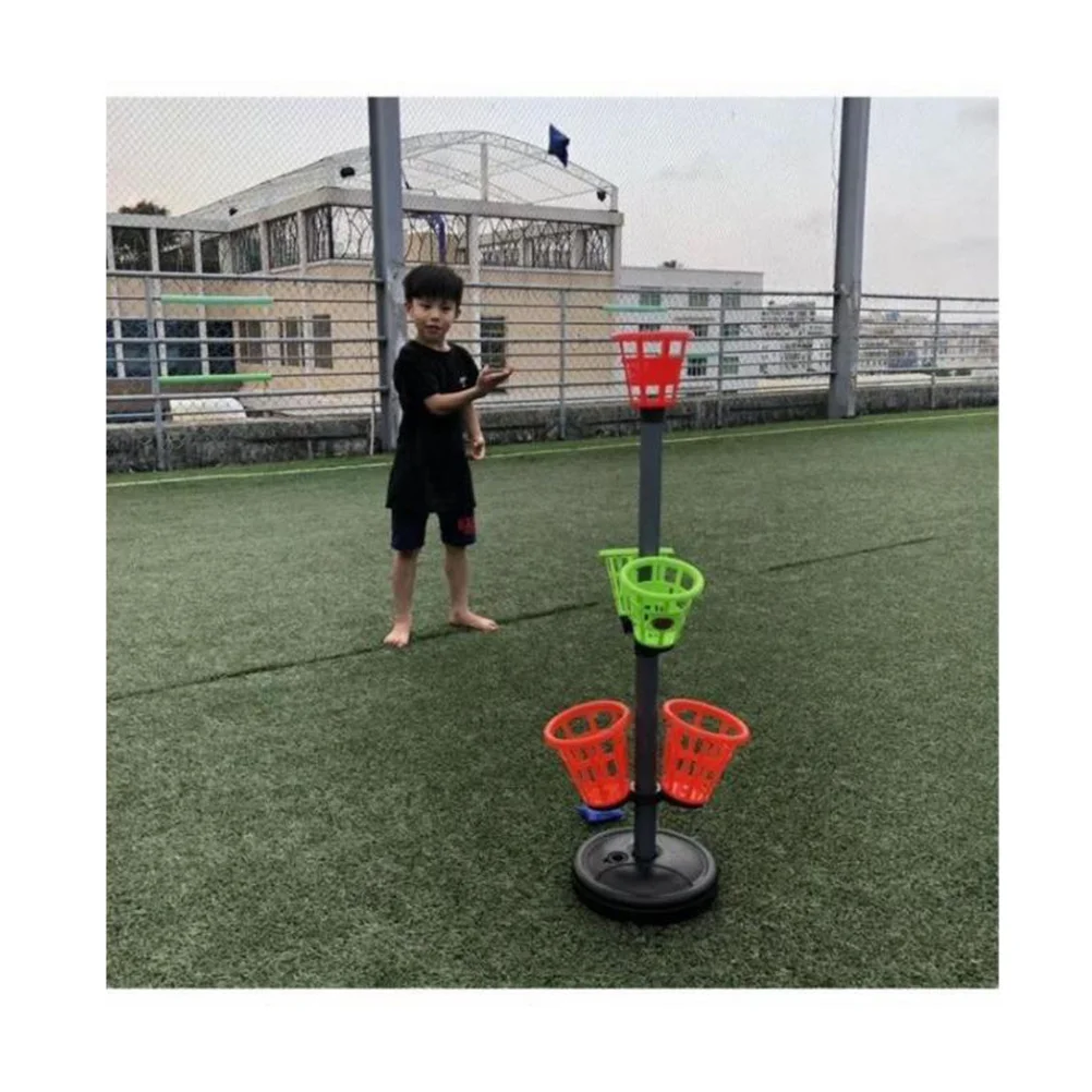 

Sandbag Toss Game For Kids Adults Indoor Outdoor Play Tower Toss Target Educational Throwing Fun Activity Sport Set