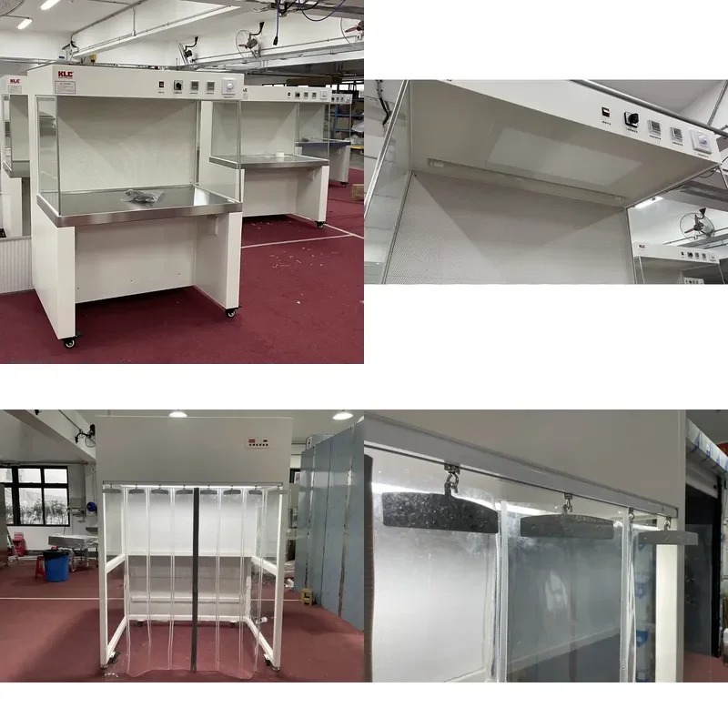 Professional Custom Horizontal Laminar Flow Cabinet Workbench Clean Bench for Laboratory Industrial Use High Efficiency Air