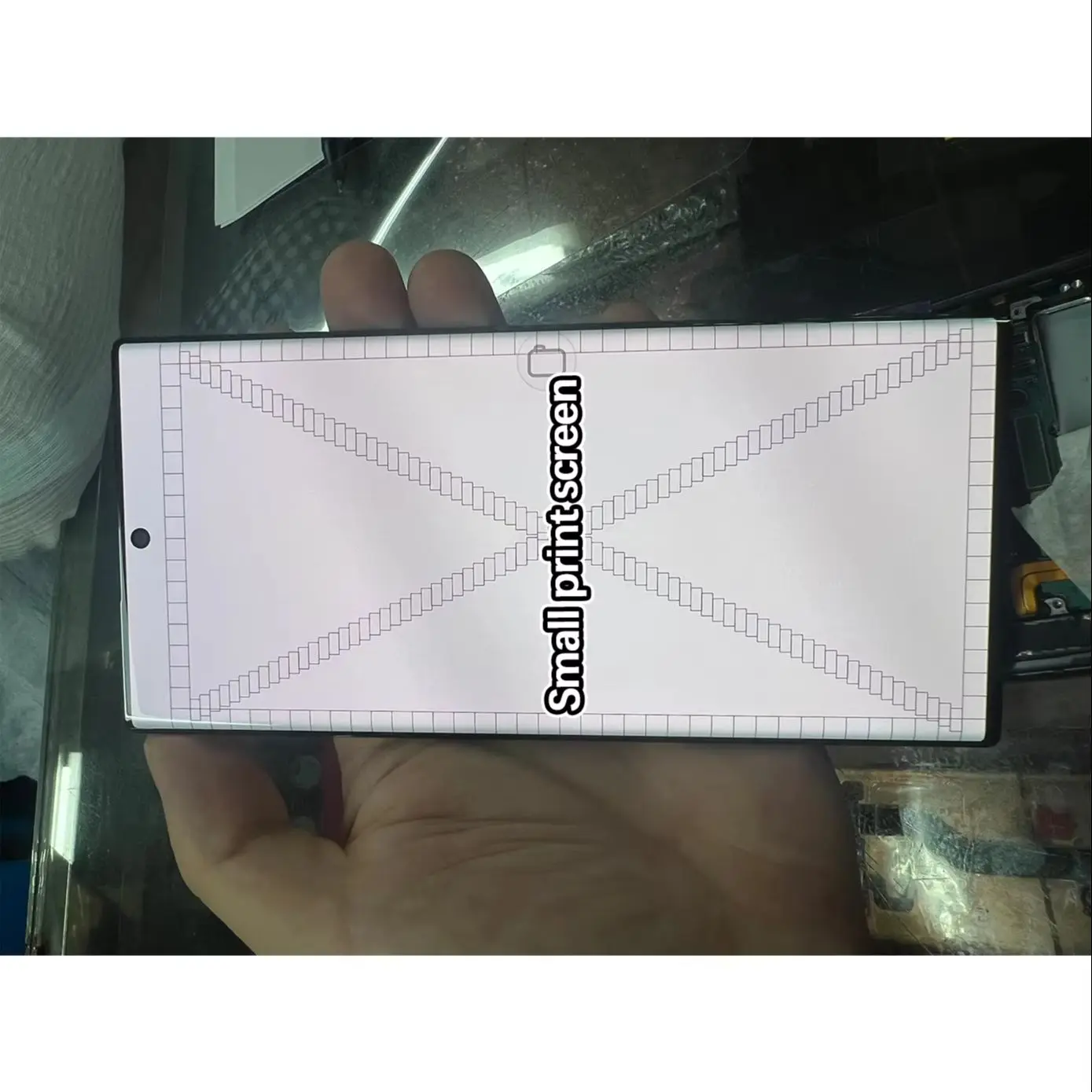 Burn Shadow With Defects for S23u S918E S918B Display Touch Screen Digitizer AMOLED Quality for Samsung S23 Ultra LCD Replace