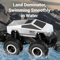 JJRC Q185 RC Trucks 2.4G Amphibious Remote Control Car Waterproof Rc Car Vehicle Monster Truck Toys Car Gift for Boys Kids
