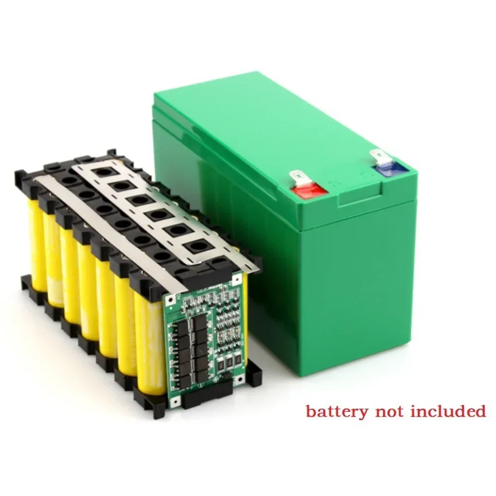 Accessori per supporto custodia batteria 12V 7Ah Scatola vuota per supporto batteria 18650 Striscia di nichel Scheda PCB Parti di utensili di alta