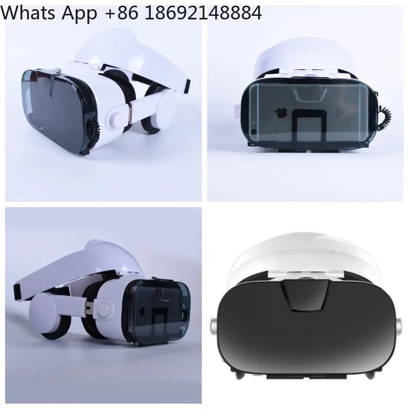 VR 3F Neutral Virtual Reality Helmet VR Glasses 3D Game Stereo Headset Surround Audio Visual Glasses