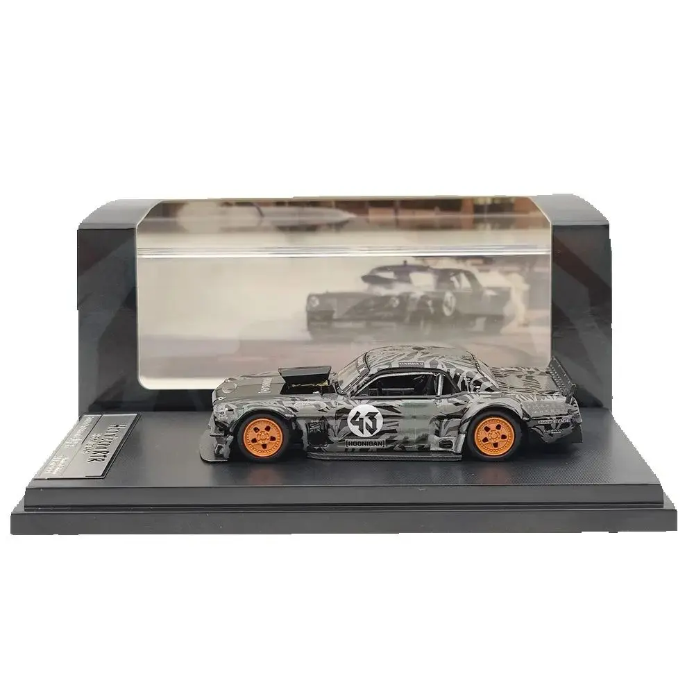 

SW 1:64 For Mustang 1965 Ken Block's Hoonicorn #43 Diecast Model Car Miniature Limited Collection Toy Vehicle Models