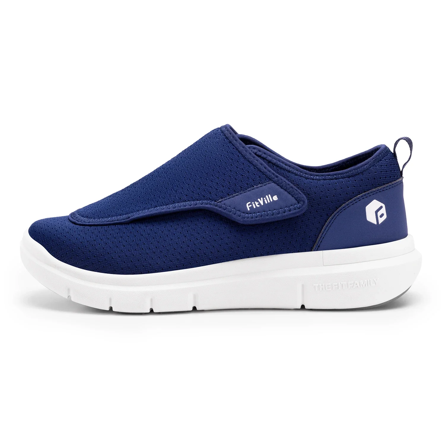 FitVille Wide 2E Diabetiker-Schuhe für Herren, für ältere Menschen, orthopädische Schuhe für geschwollene Füße, verstellbarer Gehschuh, Schmerzlinderung für ältere Menschen. – Detail 15