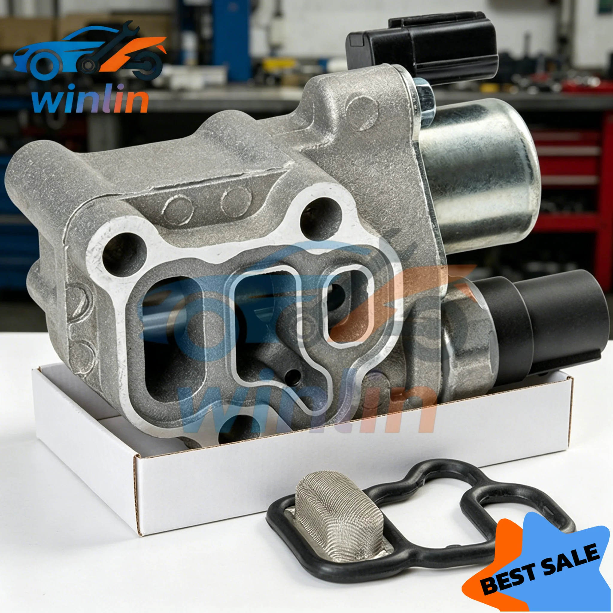 OEM 15810-PRB-A03 VTEC Solenoid Spool Valve For Acura RSX TSX Honda CR-V Civic 15810PRBA03 15810-RAA-A01