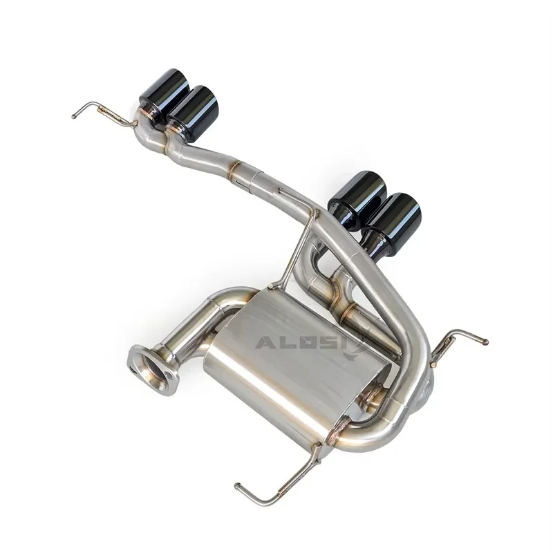 High-performance Catback Exhaust System E90 E92 320i 318i 325i 2007-2012Exhaust Pipe Four Black Tips Adapted M3 Diffuser