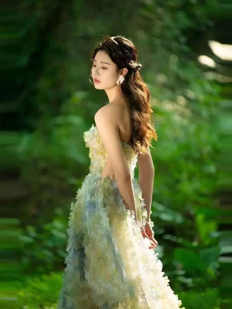 Forest style fairy dress