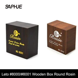 Leto-Round Golden Rosin for Violin, Wooden Box, Parts for Viola, Cello, #8001
