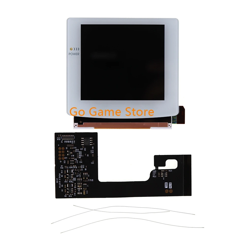 1set For Gameboy Color GBC RETRO PIXEL IPS Display LCD SCREEN KIT V2.0 High Light Backlight Display Panel and Lens Adjustable