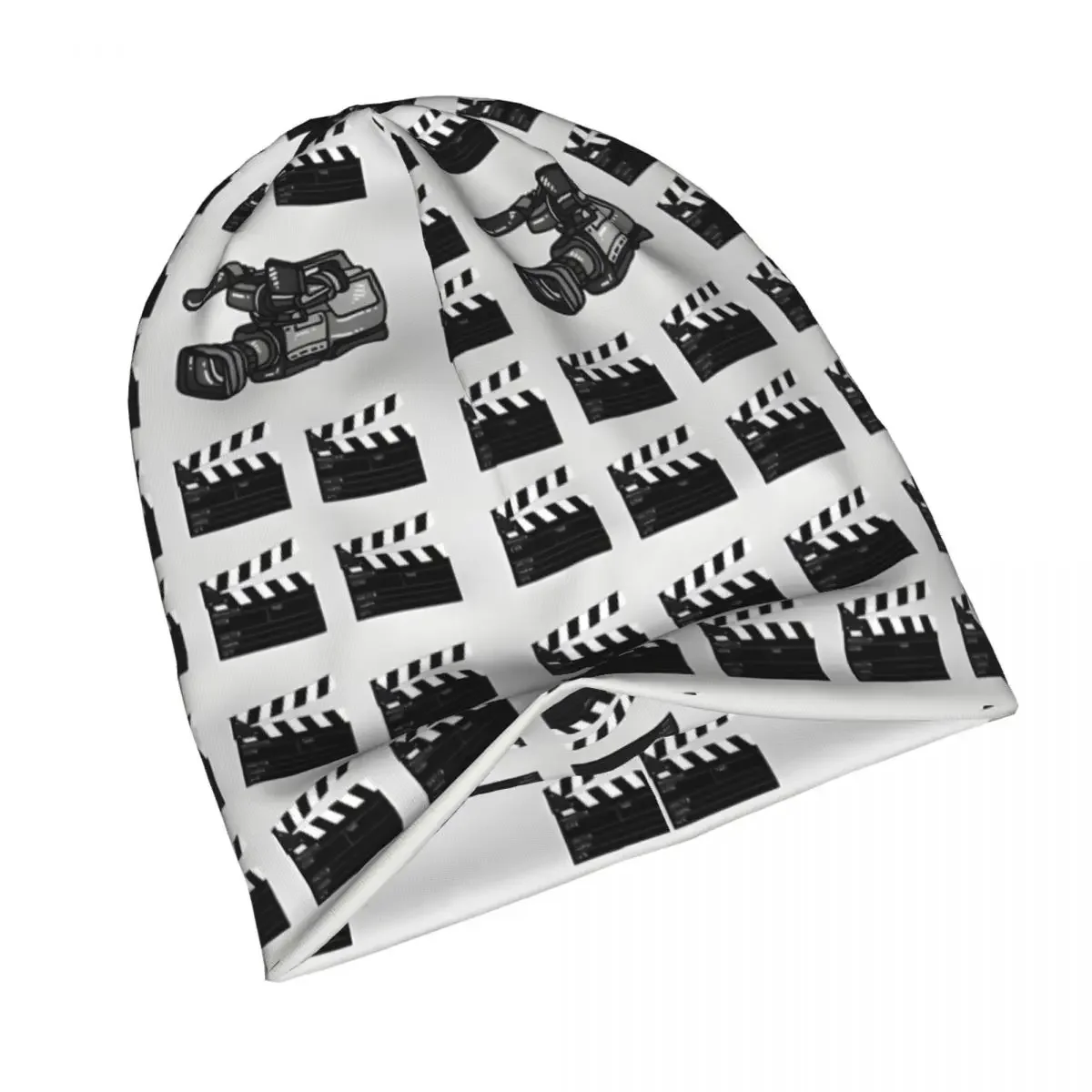 Hat Clapperboard And Camera Fashion Caps For Men Women Film and Clapperboard Skullies Beanies Ski Caps Soft Bonnet Hats