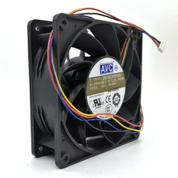 120mm 48V Cooling Fan 12cm For AVC 2B12038B48U DC48v 1.30a 120x120x38MM 12cm 4Lines Inverter Cooling fan