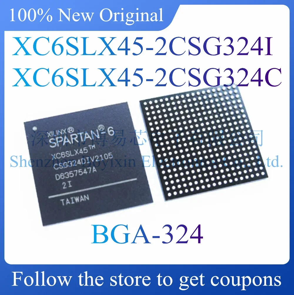 

NEW XC6SLX45-2CSG324I XC6SLX45-2CSG324C Original Product.Package BGA-324