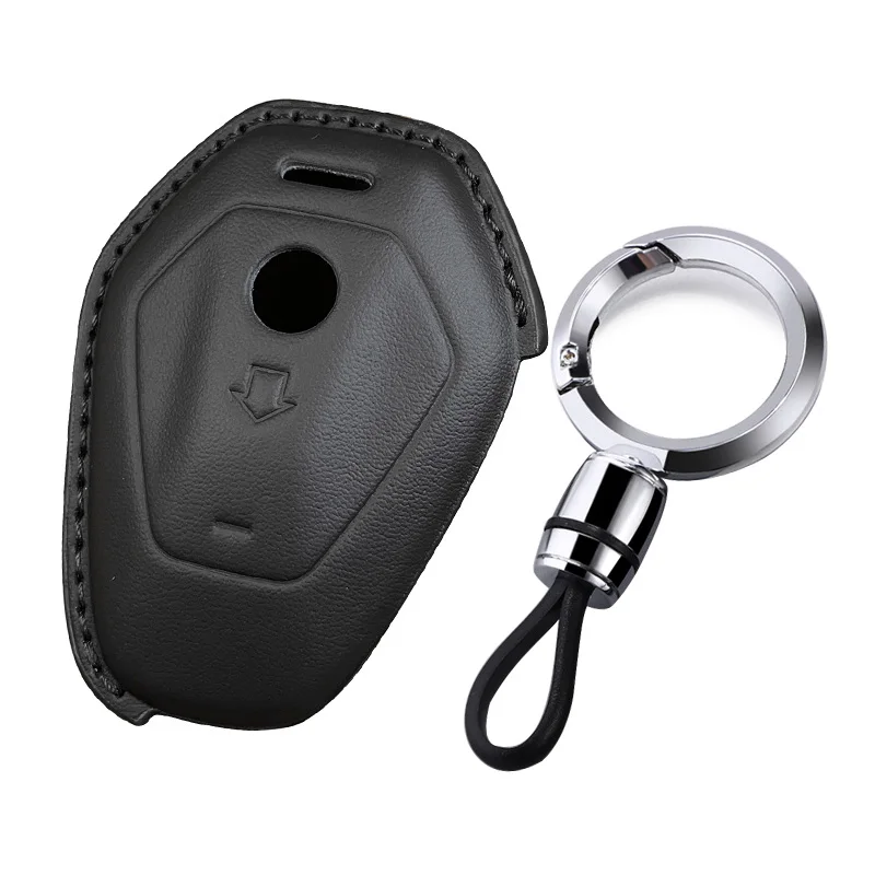 Genuine Leather Key Case for BMW R 1300 GS 1300GS R1300GS R1300RT RT 1300RT ADV Adventure Motorcycle Fob Cover Shell Accessories