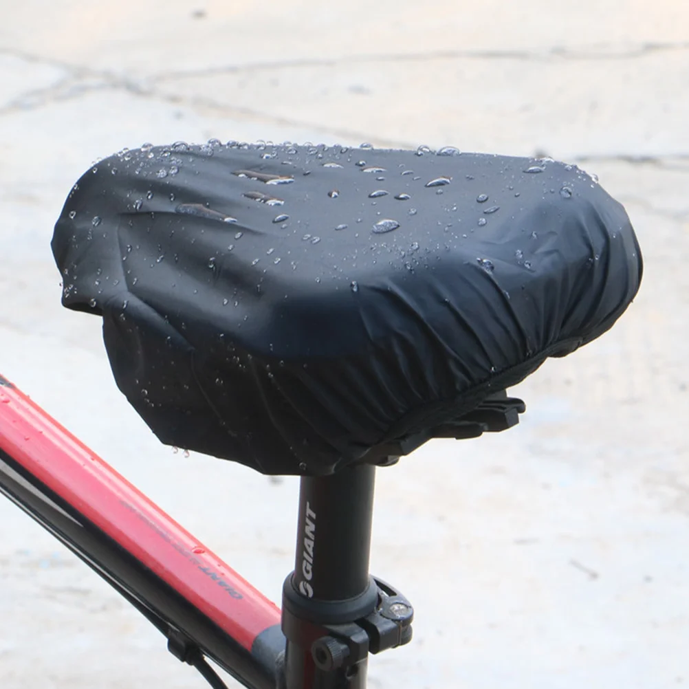 

5pcs Waterproof Bike Seat Cover For Bicycle Saddle Medium Large Rain Resistant Slip On Off Light Impermeable Windproof Durable