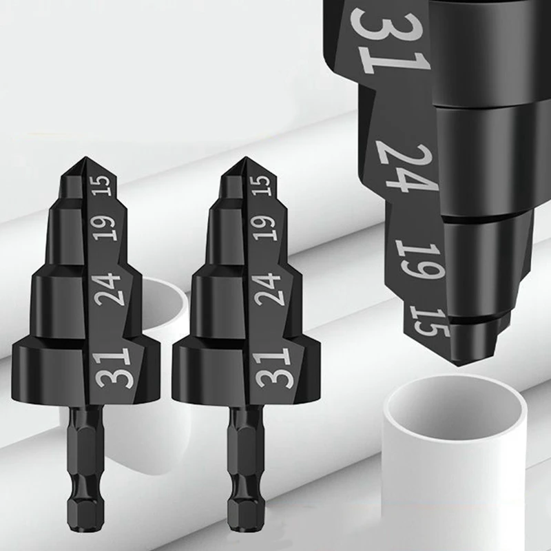 Expansion Repair Drill Bit For PPR Water Pipe,PPR Lifting Drill Bit 15-19-24-31Mm For Water Pipe PPR Lifting Hand Tool