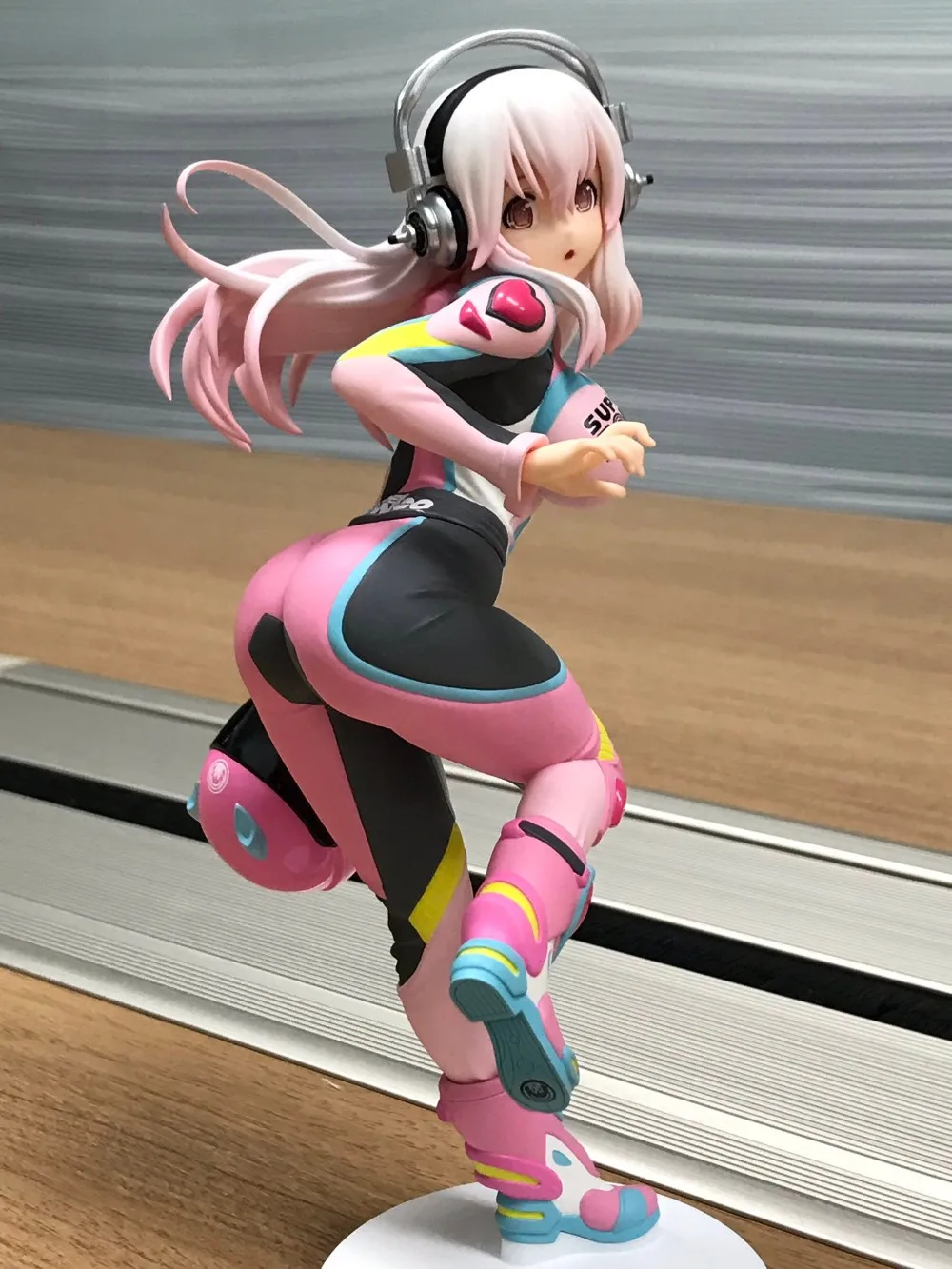 No box Japanese original anime figure  SUPER SONICO knight ver action figure collectible model toys for boys