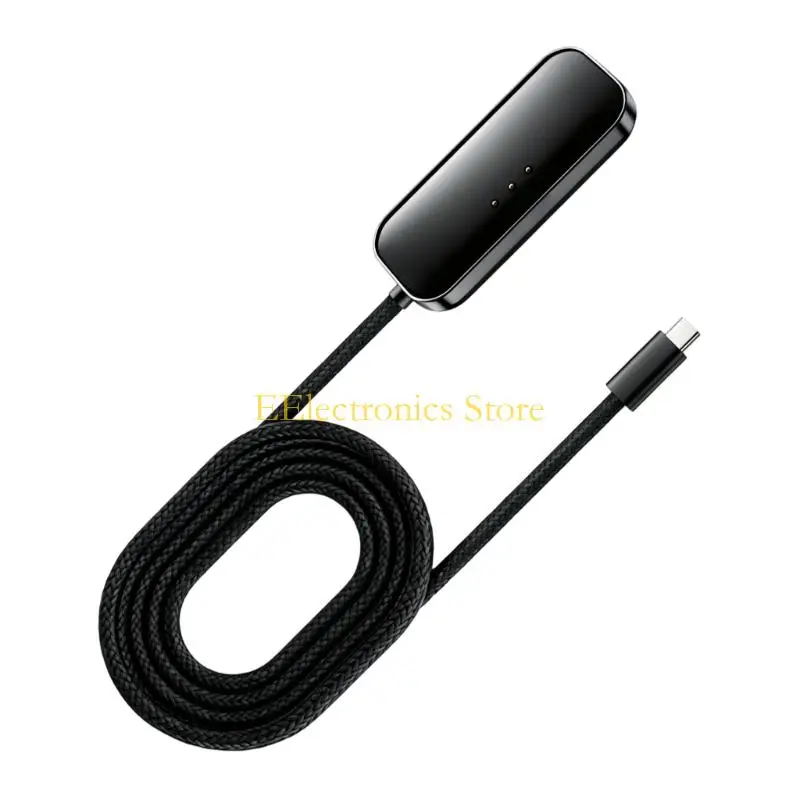 B03C Desk Charging Magnetic Power Cable with 18W Support and Textured Type C Cord for Air 4/5 10.9 11inch Tablet