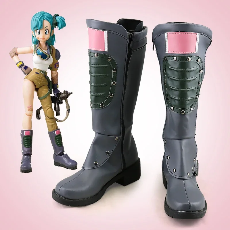 Custom Anime Bulma Shoes Cosplay Boots For Women Please Note Shoe Height And Leg Circumference When Placing an Order