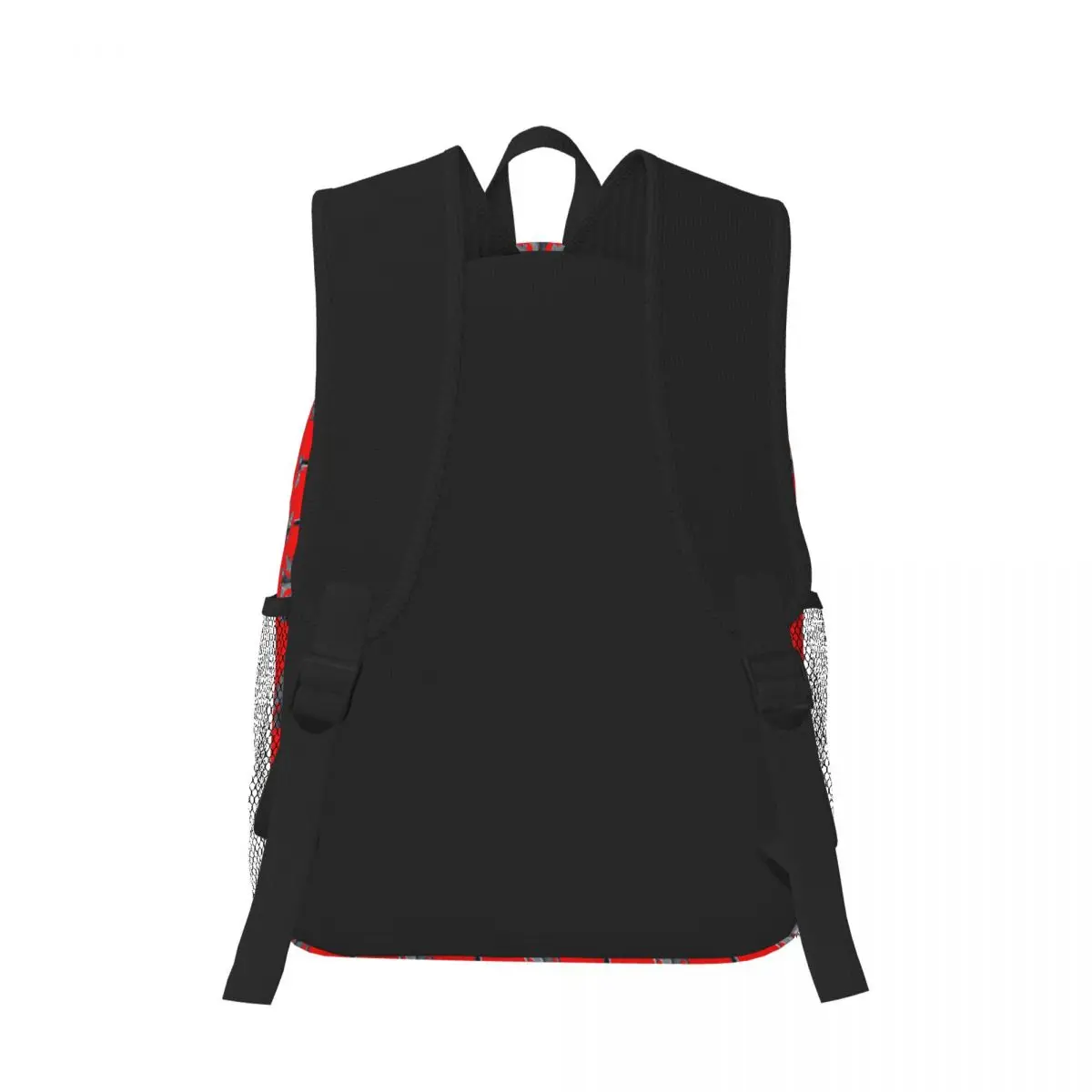 เครื่องบินรบเจ็ท V2 สีแดงกระเป๋าเป้สะพายหลังนักเรียนกระเป๋าเดินทางเดย์แพ็คสำหรับชายหญิงแฟชั่นกระเป๋าหนังสือกระเป๋าสะพาย