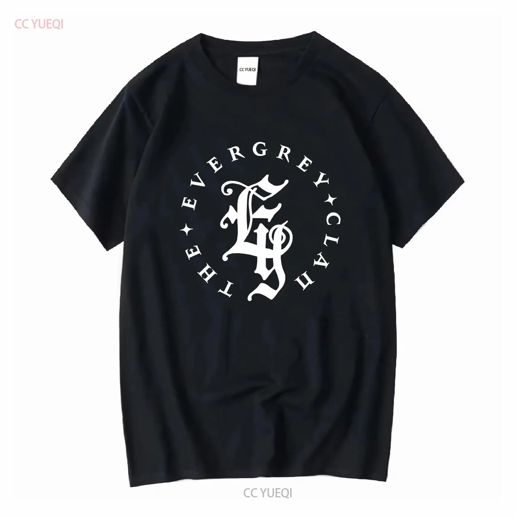 Camisa vintage Evergrey Talla grande vtg negra The Clan Camiseta de banda de rock de metal progresiva sueca Sz L manga larga o corta